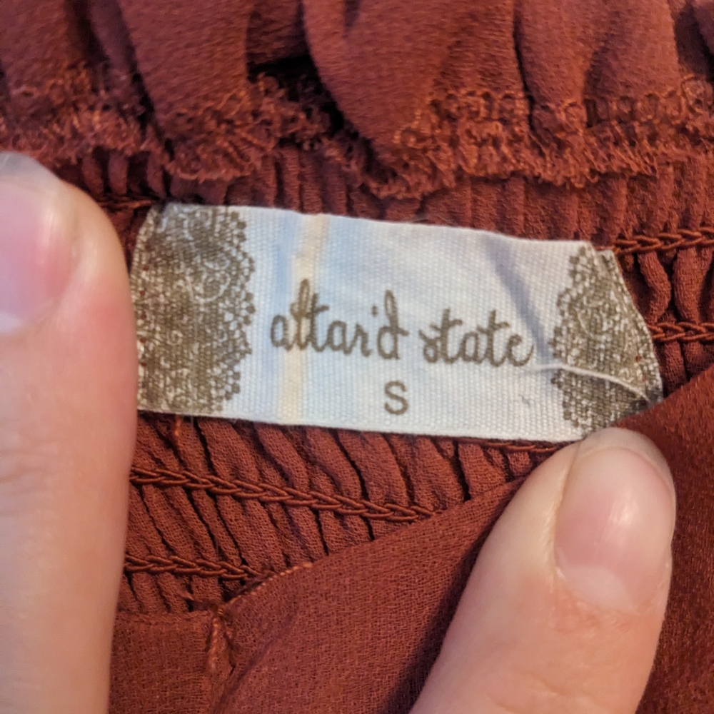 Altar'd State Rust Dress - Picture 4 of 4
